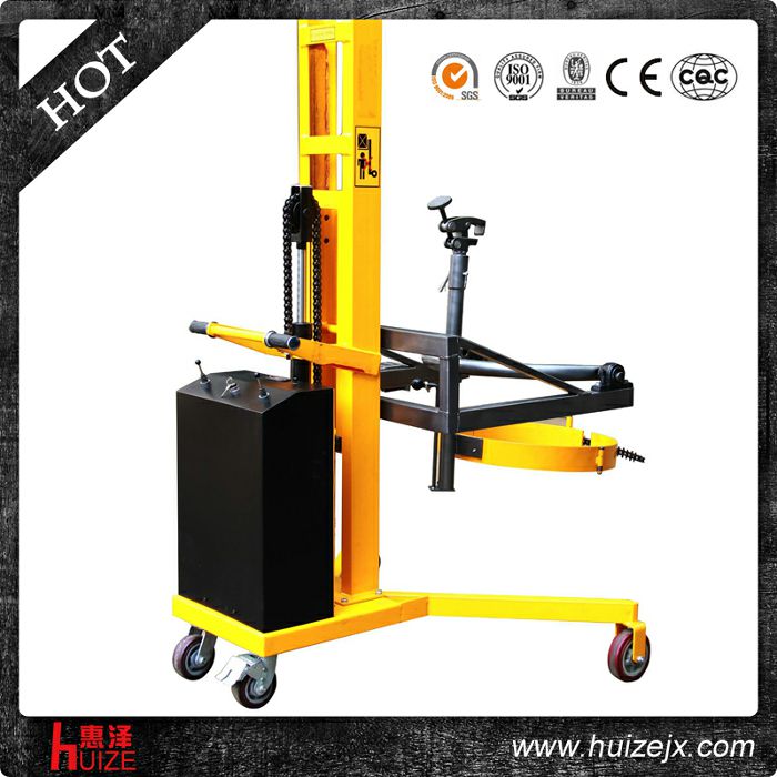 半電動油桶車（直角腿，夾鐵桶翻轉(zhuǎn)）2