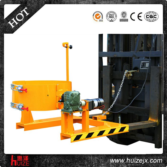 叉車專用倒桶機(jī)具（塑鐵桶，電翻轉(zhuǎn)）